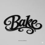 "Bake" Premium Metal Duvar Tablosu