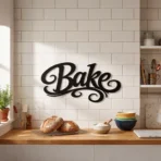 "Bake" Premium Metal Duvar Tablosu - Görsel 2