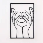 "Wall Decor 2" - Premium Metal Duvar Tablosu