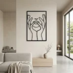 "Wall Decor 2" - Premium Metal Duvar Tablosu - Görsel 2