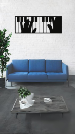 “PİYANO” – Premium Metal Duvar Tablosu - Görsel 2