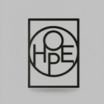 “HOPE  ” – Premium Metal Duvar Tablosu