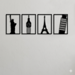 “Wall Decor 55” – Premium Metal Duvar Tablosu