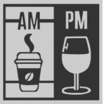 “Day Night Coffee ” – Premium Metal Duvar Tablosu