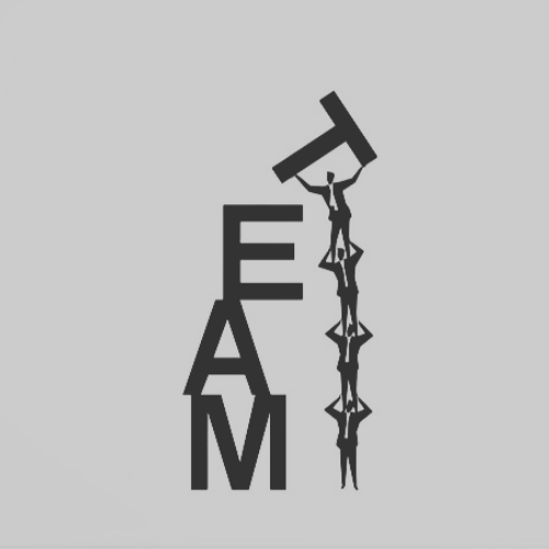 “TEAM” – Premium Metal Duvar Tablosu
