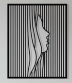 “Women Line” – Premium Metal Duvar Tablosu