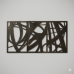 “Wall Decor 90” – Premium Metal Duvar Tablosu